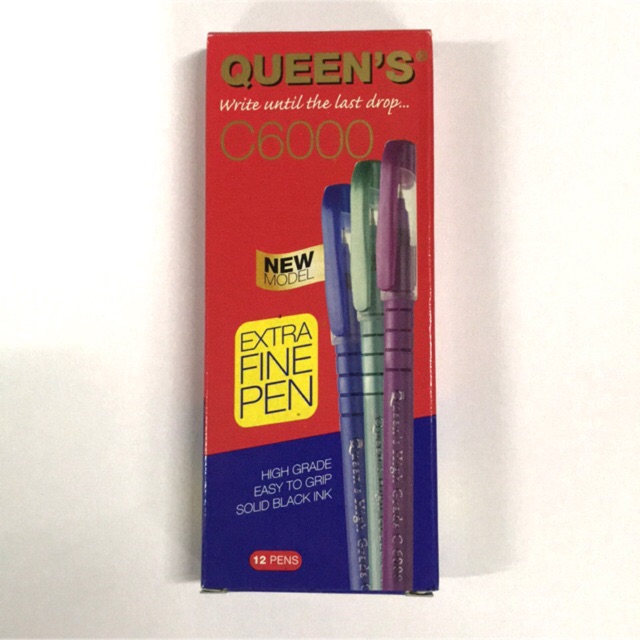 

Pulpen Queen C6000 Bolpoin Queens1 lusin