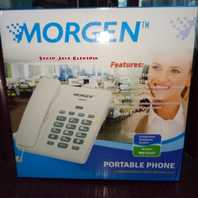 """] Telepon Kabel Morgen MG1316T / Pesawat Telepon Rumah Kantor