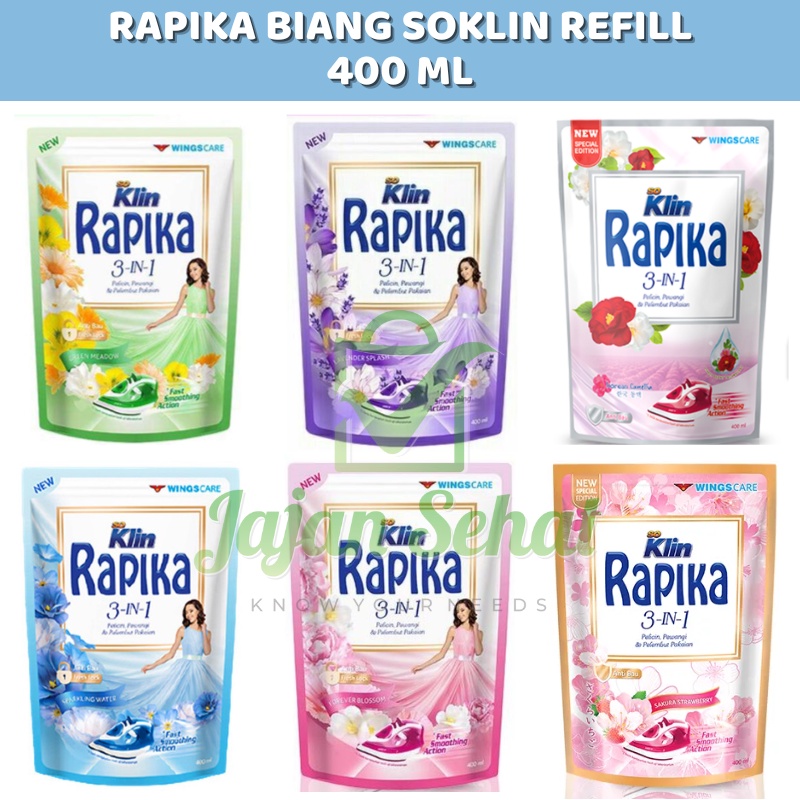 Rapika Biang Soklin 400ml Refill