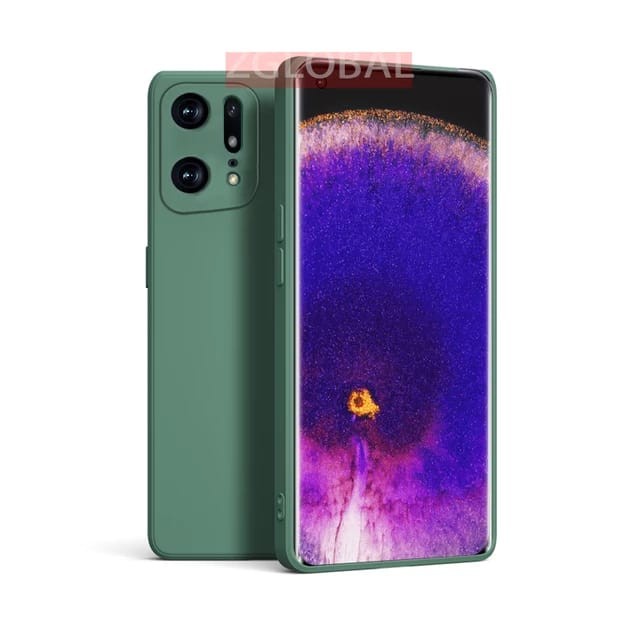 OPPO FIND X5 PRO 5G SOFT CASE MICROFIBER SUEDE SILICONE BACK COVER