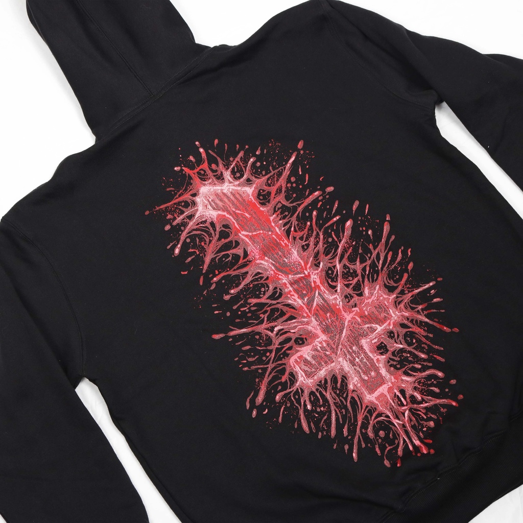 Heretic - Pullover Hoodie - Vermilion