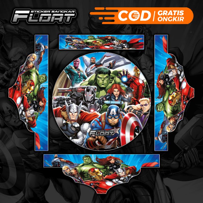 STIKER DECAL SANGKAR KANDANG TEBOK LOVEBIRD PVC [COD]