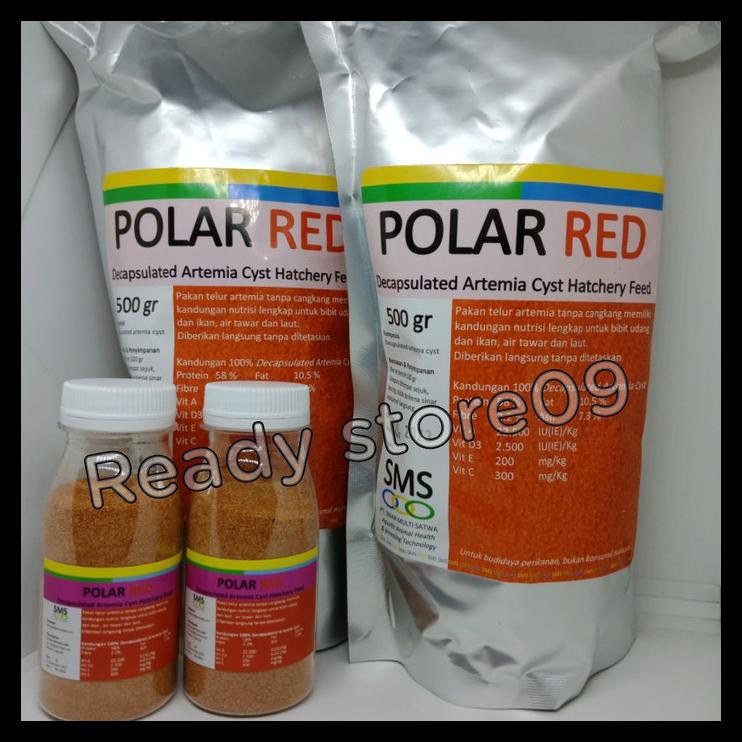 

BIG SALE!! artemia polar red repack 50gr / artemia tanpa cangkang original