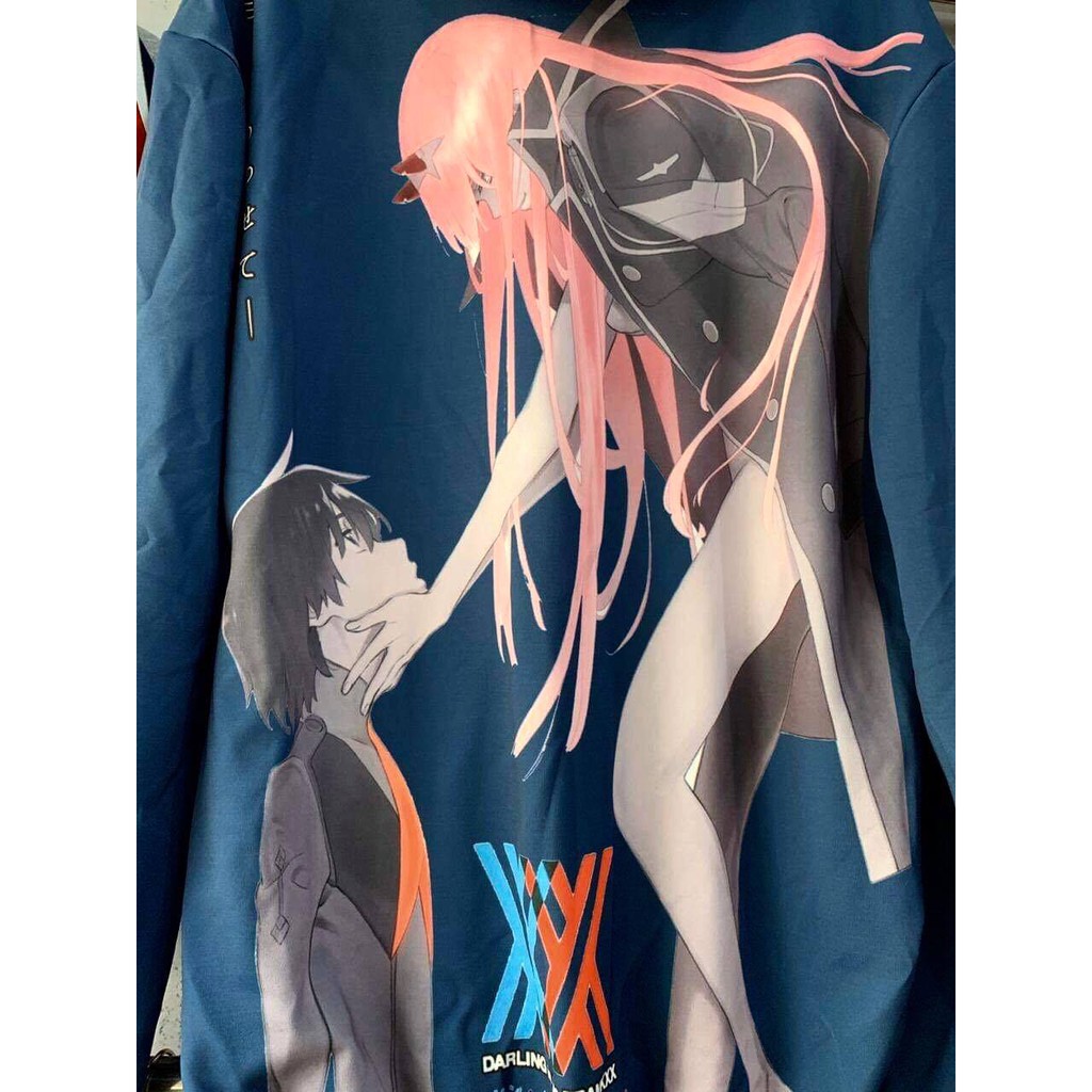 Sweater Zero Two Navy Darling in The Franxx Adidaspoly