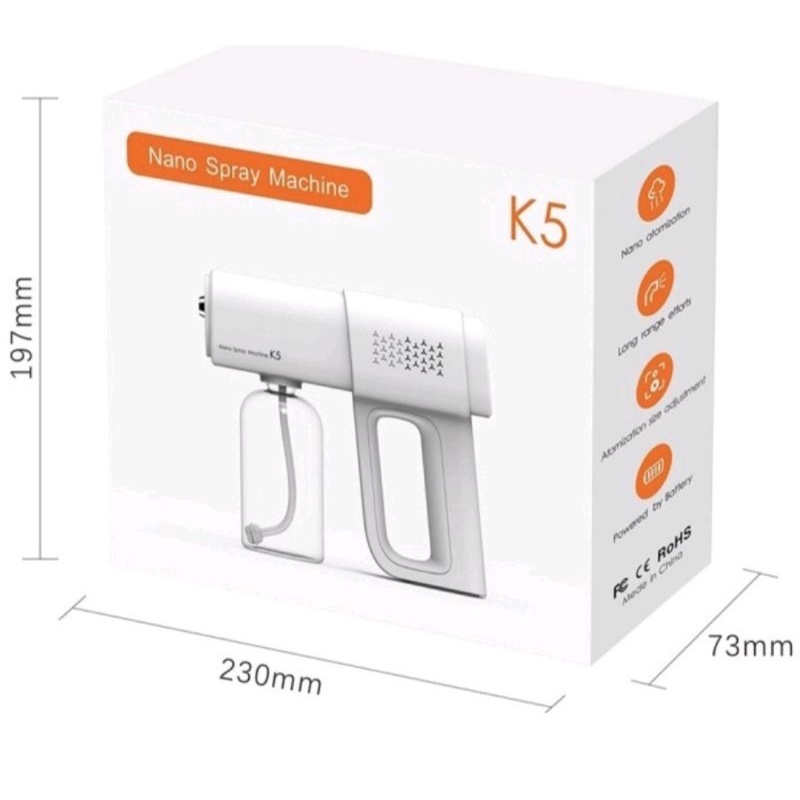 Nano spray gun k5