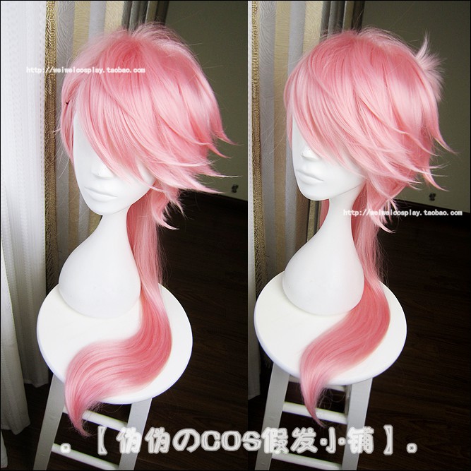 Costume Halloween Kostum Pesta WIG COSPLAY TAKOYA TOUKEN RANBU SOUZA SAMONJI