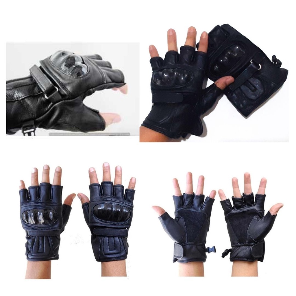 ASGUARD GLOVES LEATHER GL01 Sarung Tangan Full Motor Sepeda Kulit Asli LUX 101116