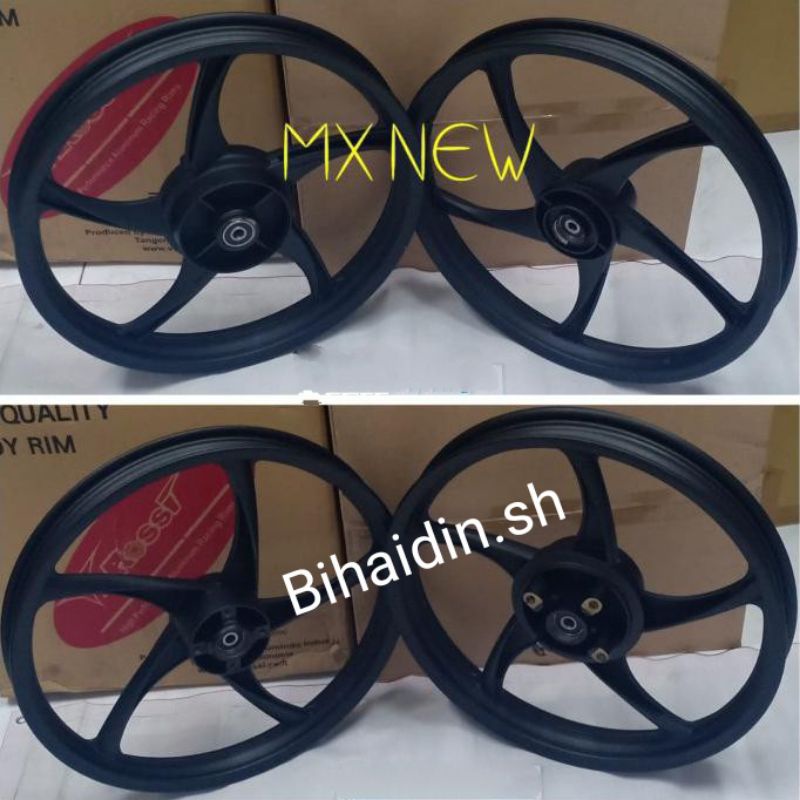 velg v rossi zigen hawk ring 17 160/185 double disk palang 5 jupiter mx new 135