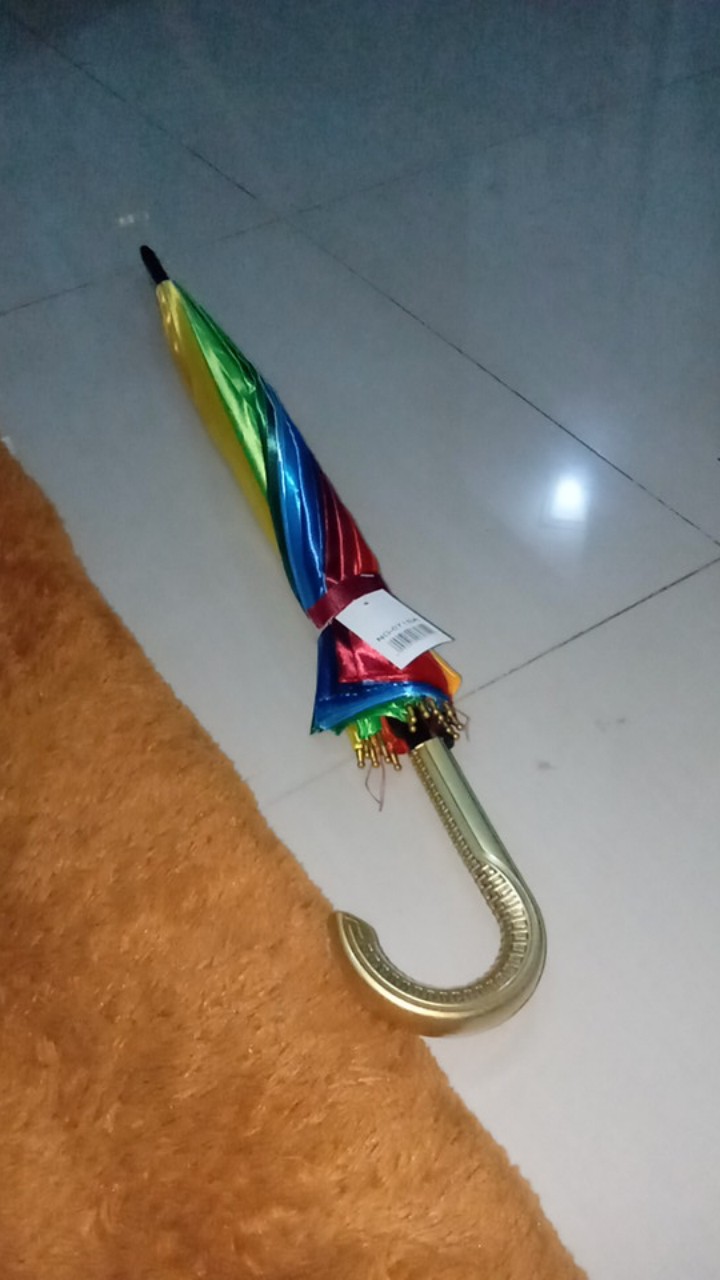 Payung Tongkat Saten Payung Dewasa Payung 16 Jari