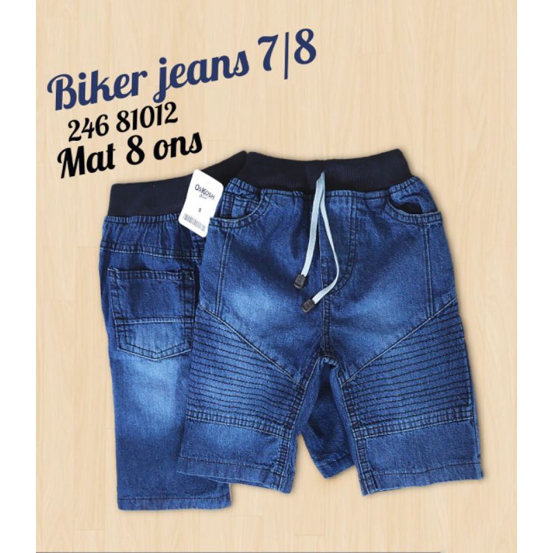 Jeans Anak Pendek 1 - 10 Thn Biker