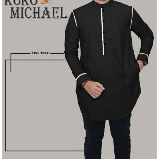 KEMEJA KOKO MICHAEL 7 warna