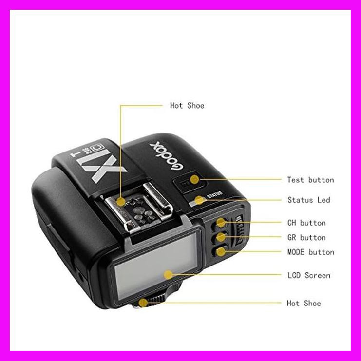 GODOX X1T FUJIX TRANSMITTER TRIGGER X1T F TTL X1 T XT-1 XT1F X1TF