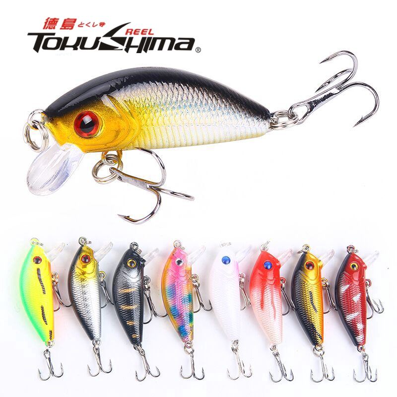 Top Water Lure Plastic Bait relix nusantara Umpan Pancing Alat Pancing Murah Kail Pancing 4.2g/5cm Umpan Ikan Umpan Mancing Alat Pancing Umpan Pancing Buatan Minnow Lure