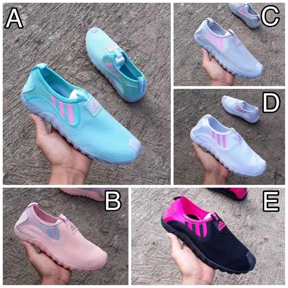 Promo SEPATU SLIP ON WANITA ADIDAS CUROBE IMPORT QUALITY SEPATU SLOP WANITA TANPA TALI Limited