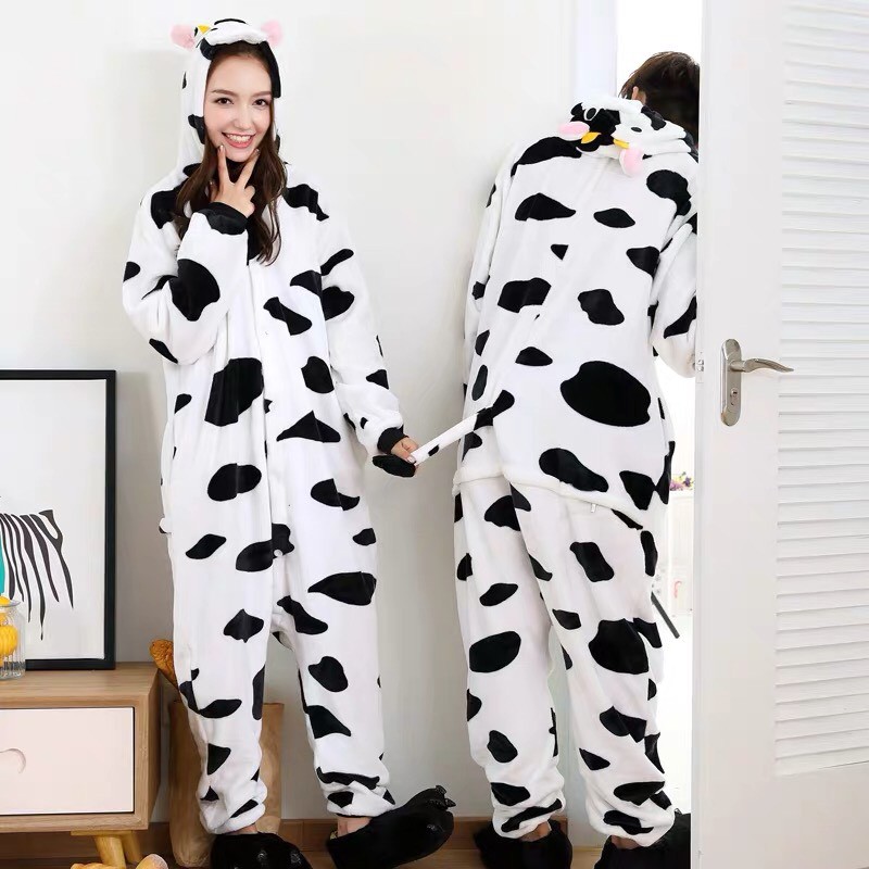 BAJU KOSTUM ONESIE SAPI COW PIYAMA