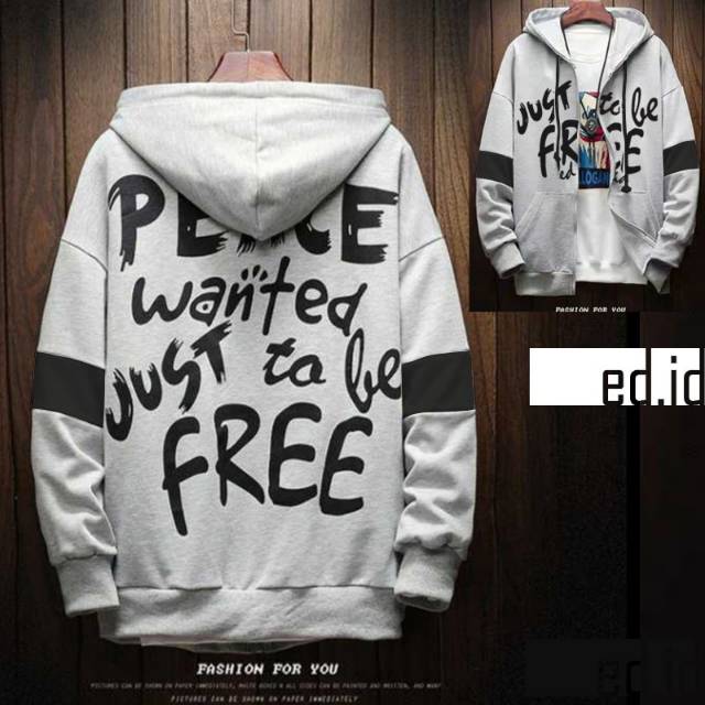 TOTOTAshop.Sweater hoodie WANBE pria,bahan babyterry premium.motif sablon.