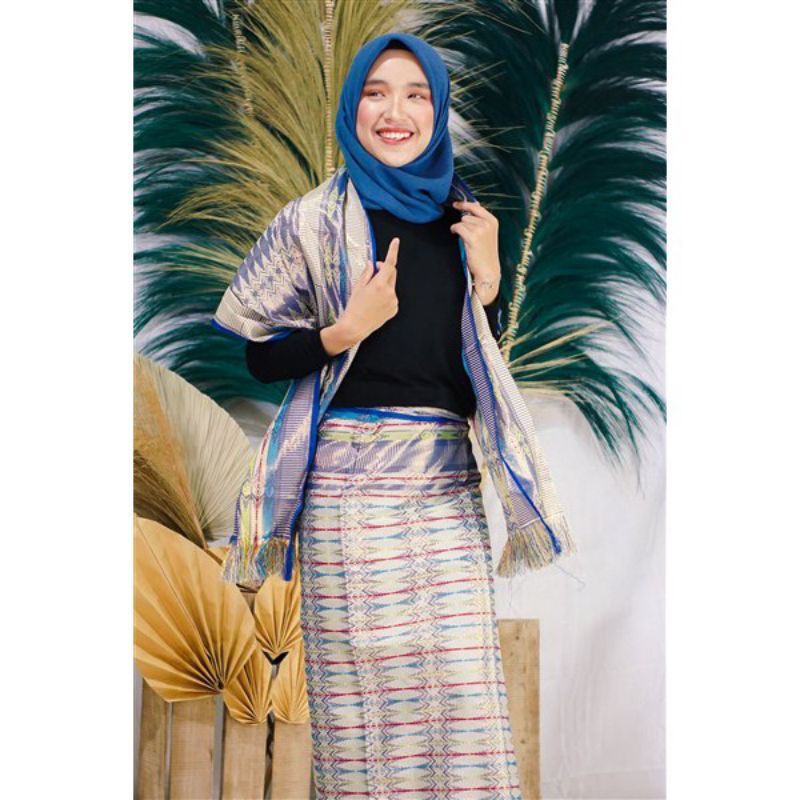 Rok songket selendang//rok lilit songket//rok songket jadi//rok span songekt