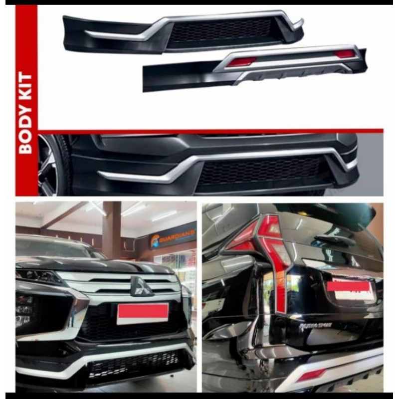 bodykit pajero sport 2021