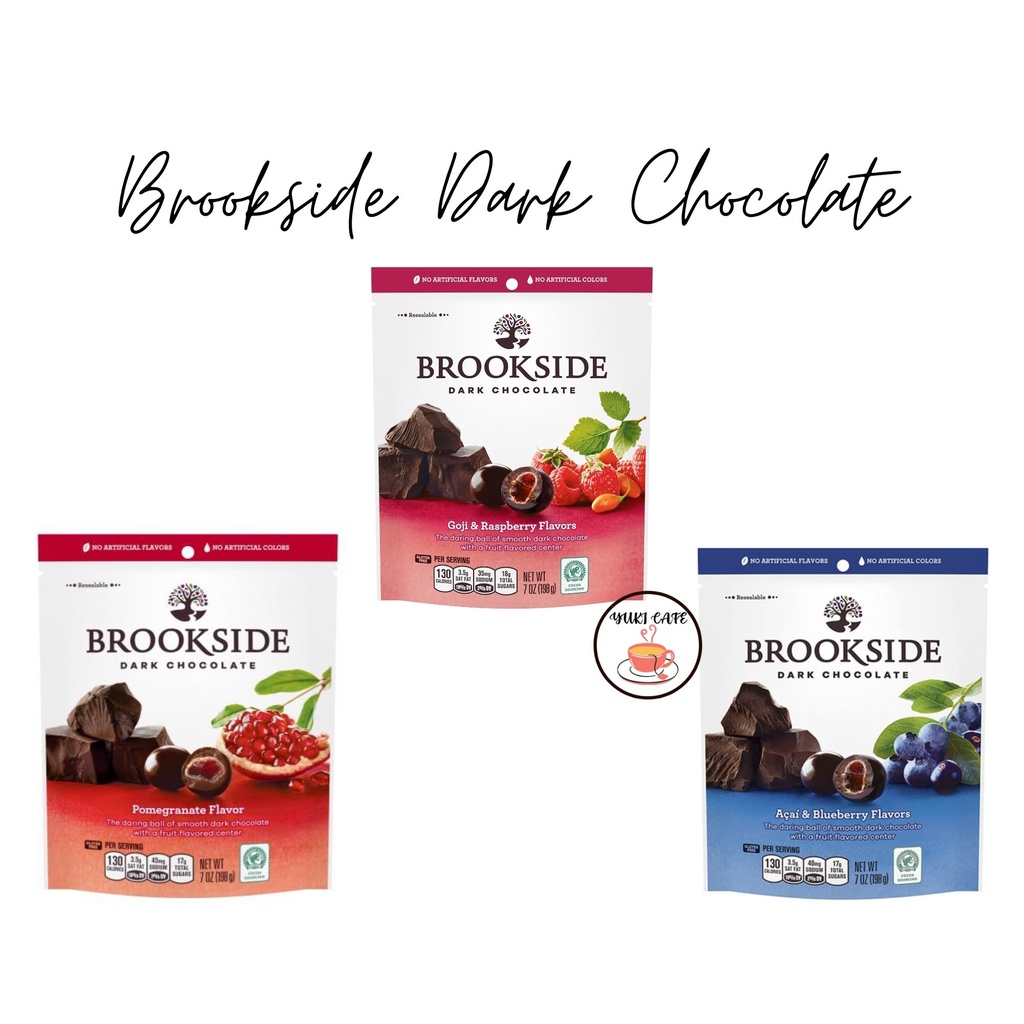 

COKELAT – BROOKSIDE DARK CHOCOLATE