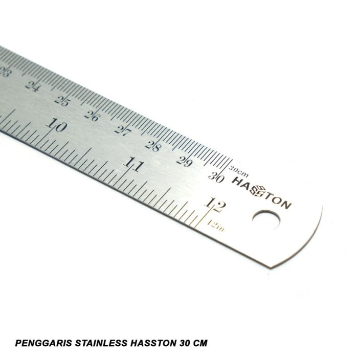 

Promo Penggaris Stainless Hasston 30 Cm - 12 Inch Berkualitas