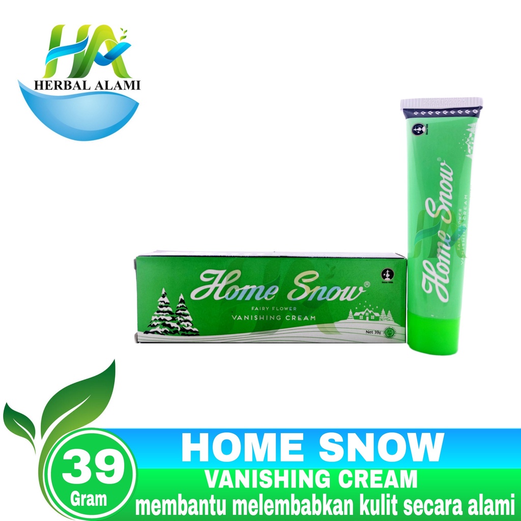 Home Snow Vanishing Cream 39 gr / cream pencerah kulit