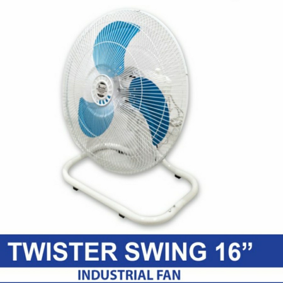 Arashi Twister Swing 16&quot; Kipas Angin Lantai 2 in 1 / Floor Fan / Desk Fan