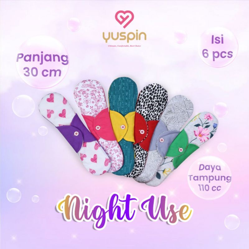 Yuspin Pembalut Cuci Ulang Pembalut Kain