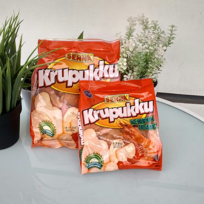 Senna Kerupuk Udang/Ikan/Kerupuk Udang Galak 250 g - 500 g