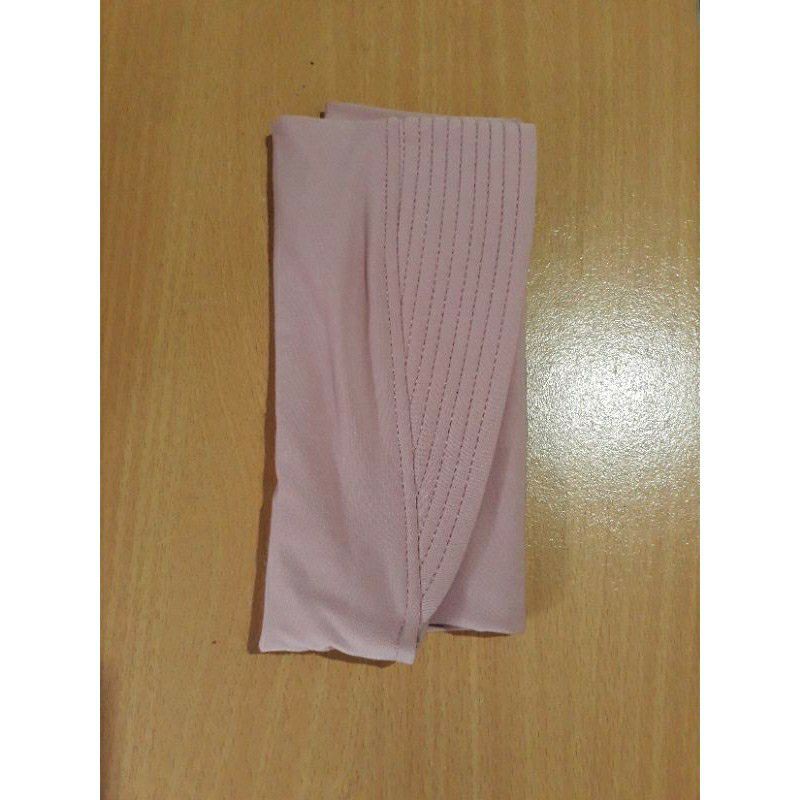 HIJAB SPORT PET KECIL ANTEM-Peach muda