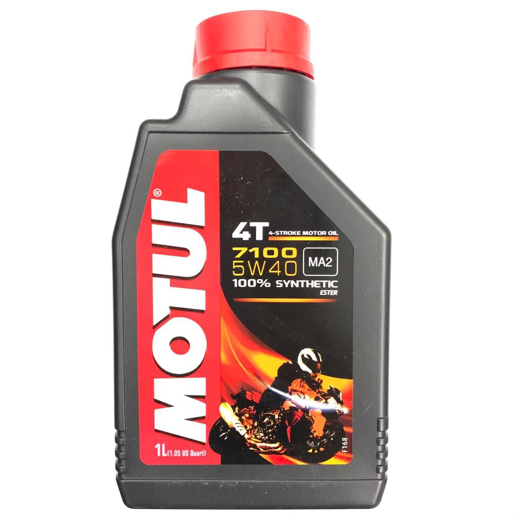 OLI MOTUL 7100 4T 5W40 1 LITER FULL SYNTHETIC ESTER SATRIA FU VIXION MX R15 PULSAR MX KING