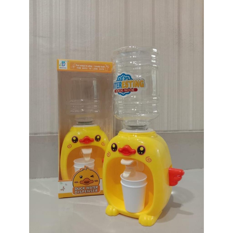 MAINAN GALON MINUM ANAK /MINI DISPENSER DUCK WATER