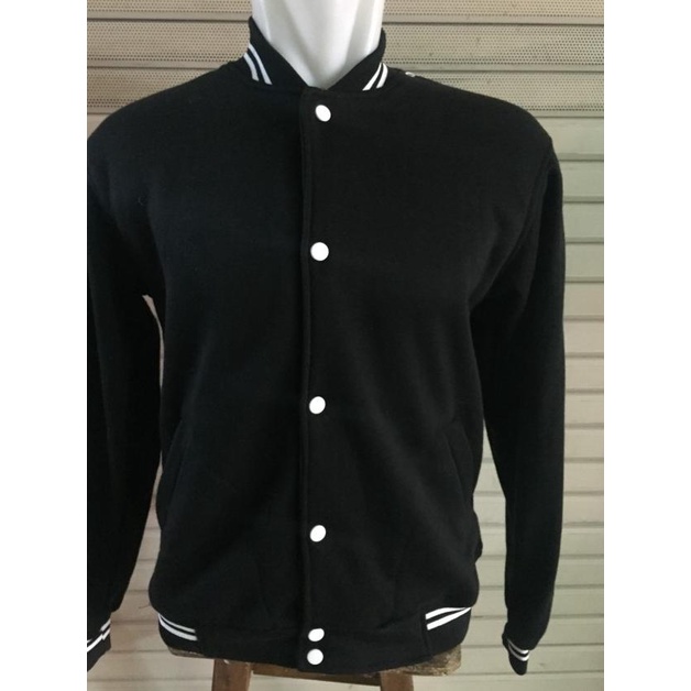 JAKET BASEBALL VARSITY POLOS VARSITY POLOS NAVY VARSITY POLOS HITAM - Navy, L