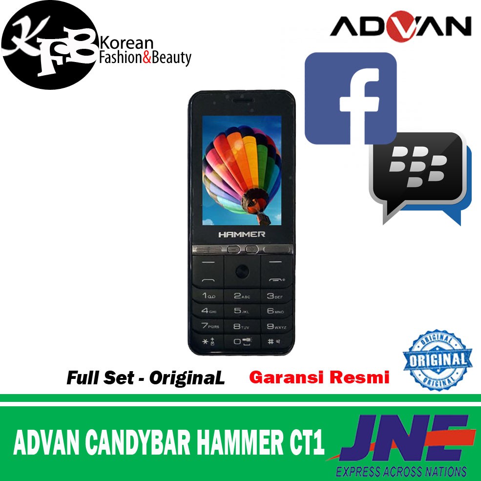 Hp Android murah ADVAN CANDYBAR HAMMER CT1 - original - garansi