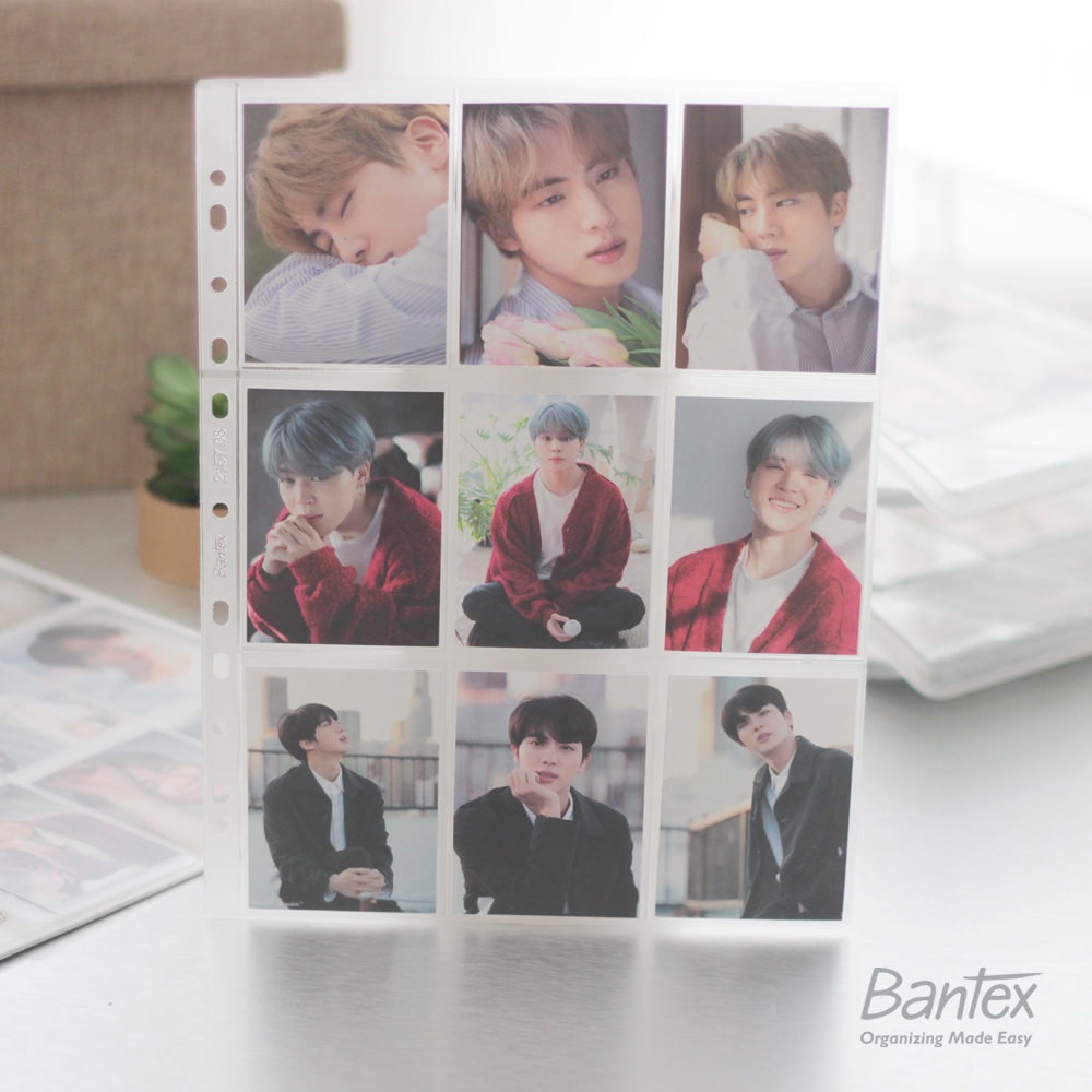 

BANTEX COLLECTOR SLEEVE A4 PHOTOCARD 2X9P TRANSLUCENT (TWO SIDE) - 2155 08