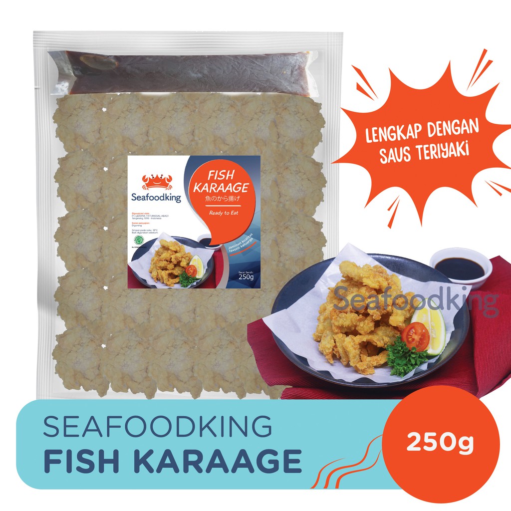 

Fish Karaage Seafoodking 250gr