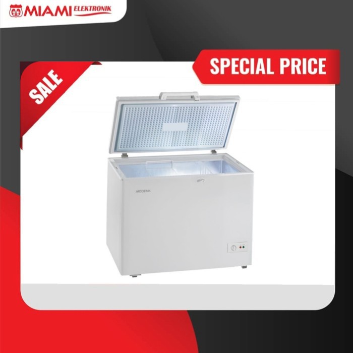 Chest Freezer Modena MD20W / Freezer Box MD20 W 205 LITER