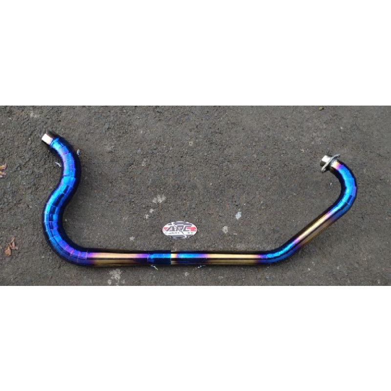 Pipa Leher Header Knalpot Vixion Kanan Cobra