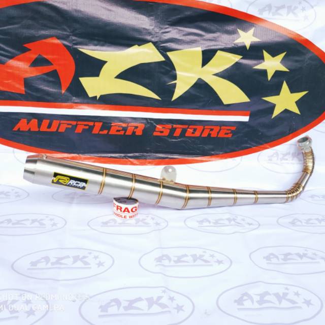 Knalpot rx king rcb standar racing stainless