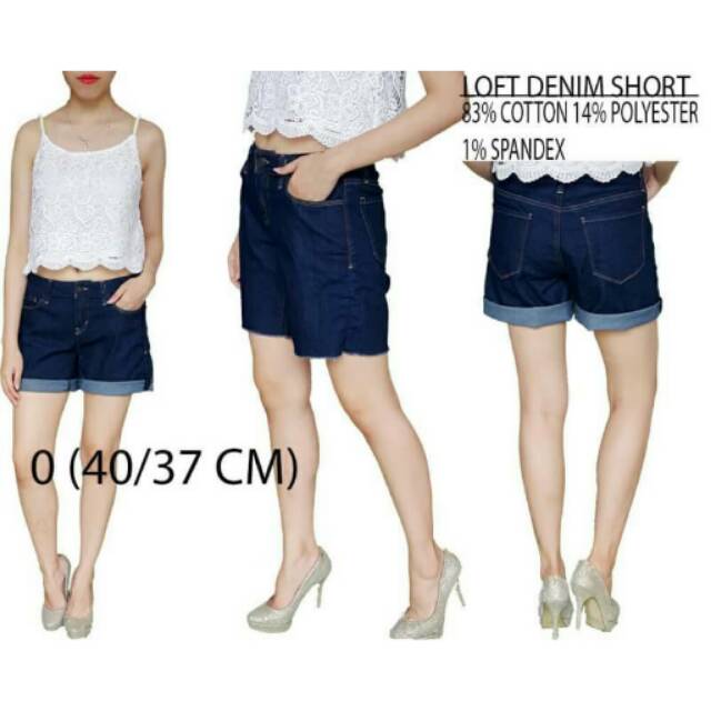 Celana Branded Wanita - Loft Denim Short