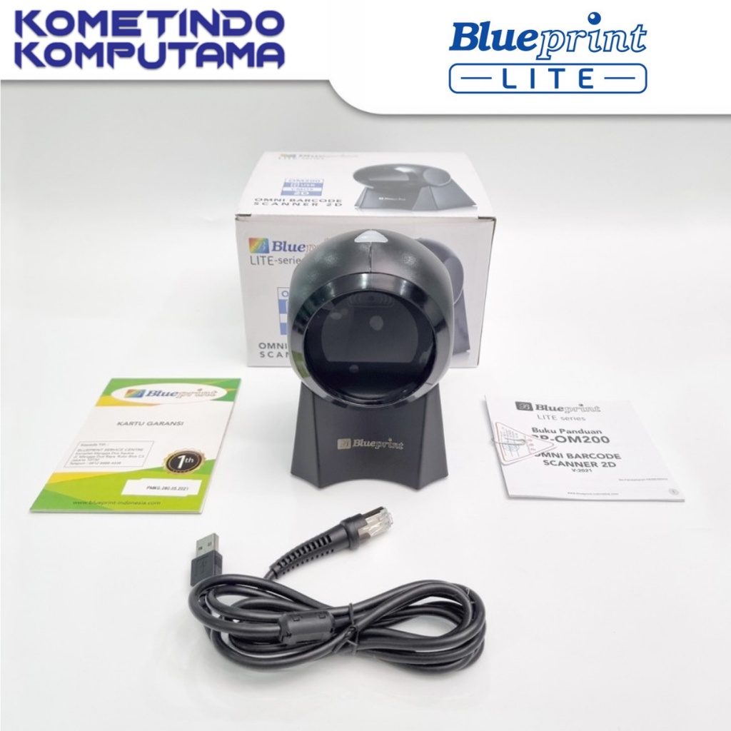 BP-OM200 OMNI BARCODE SCANNER OM200 BLUEPRINT 2D AUTO SCAN, QR, CODE &amp; BARCODE