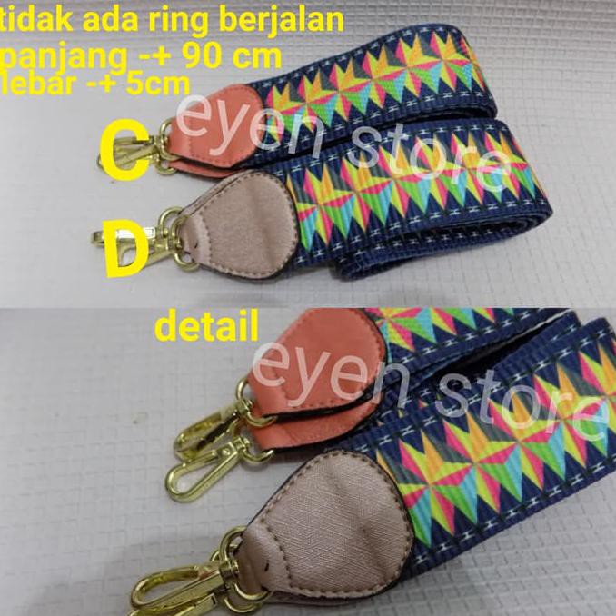 Tali Tas Wanita/Strap Bag/Tali Tas Jaman Sekarang/Tali Tas Selempang - G Strap
