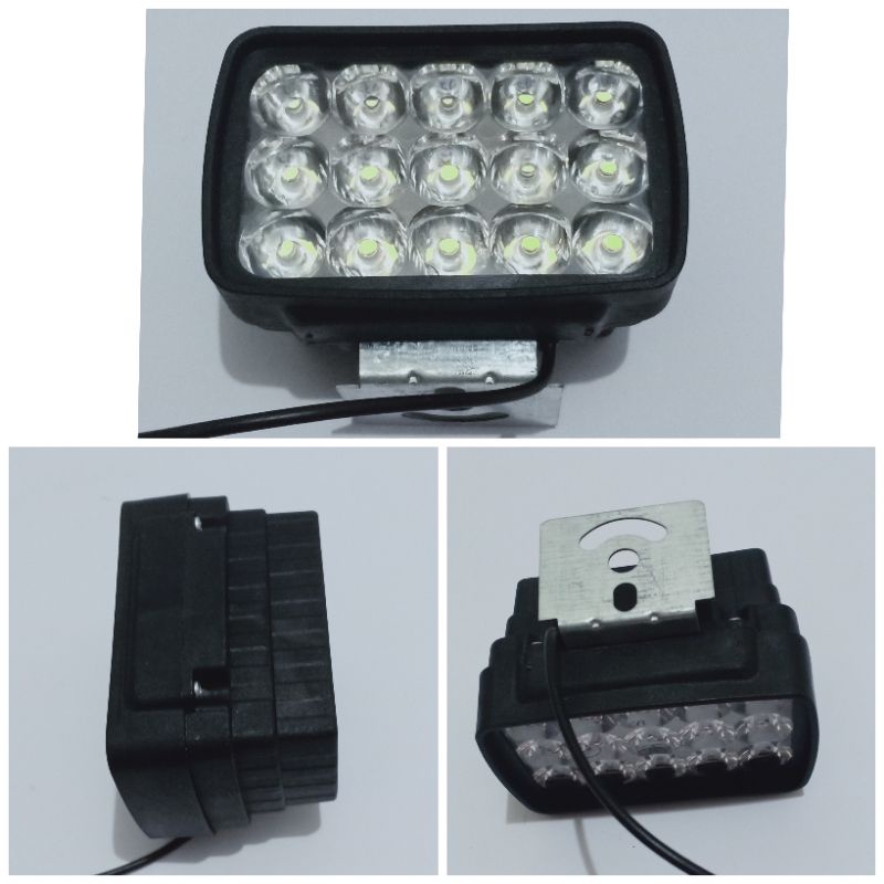 Lampu tembak/lampu sorot LED 15 mata waterproof