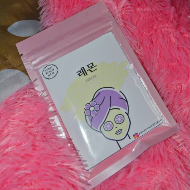 Masker Organik Lemon