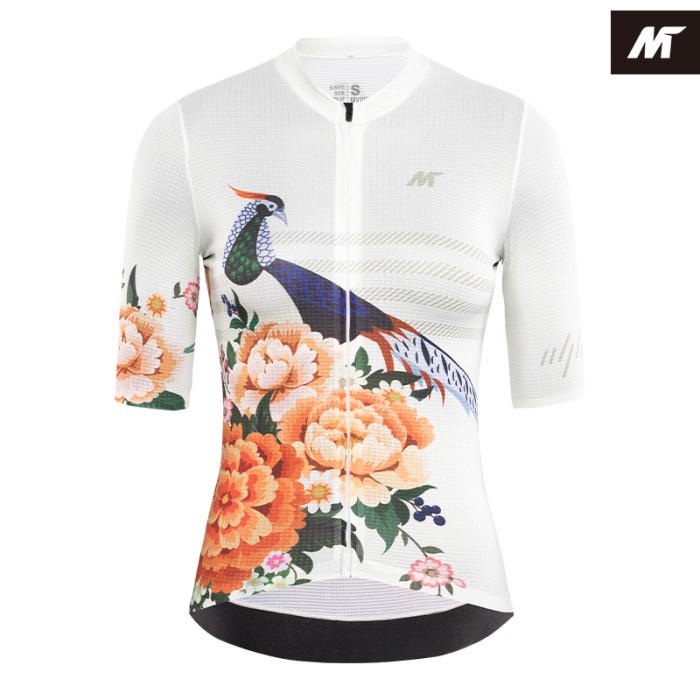 Jersey Women Mysenlan Pheasant White Short Sleeve