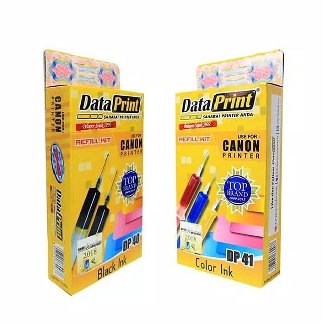 Tinta Suntik Data Print For Canon Dp 40 Hitam Shopee Indonesia