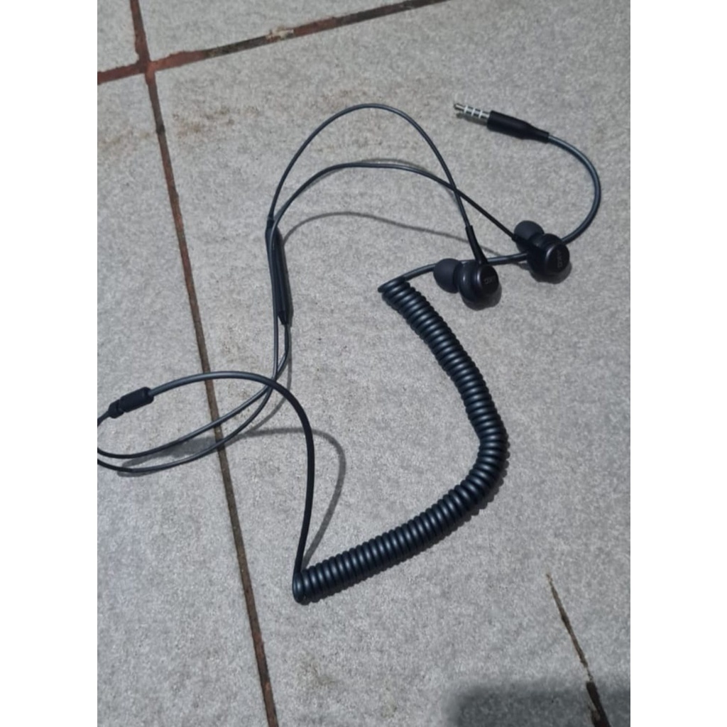 J436 SAMSUNG HEADSET NOTE HANSDFREE EARPHONE KABEL SPIRAL SUPER BASS MIC GALAXY Earphones Galaxy S pro Earphone dobel bas dual bass nelpon super earpod hf handsfree earphone musik telpon megabass handphone audio suara smule karaoke bisa untuk ke hp pc lap