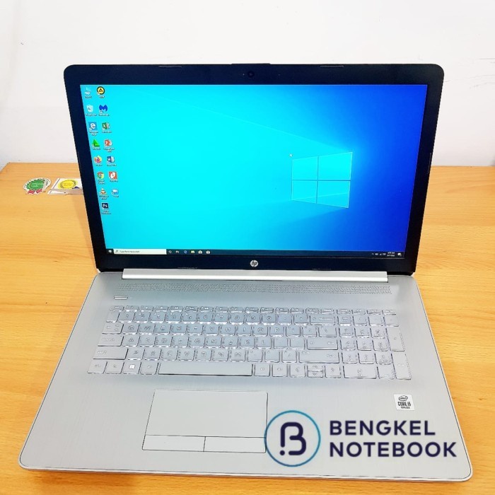 Laptop HP 15-DA0013dx Intel (R)Core(TM)i5-8265U Cpu@1.60Ghz 1.80Ghz Ram 8Gb SSD MVME 128GB + Hardisk 1TB