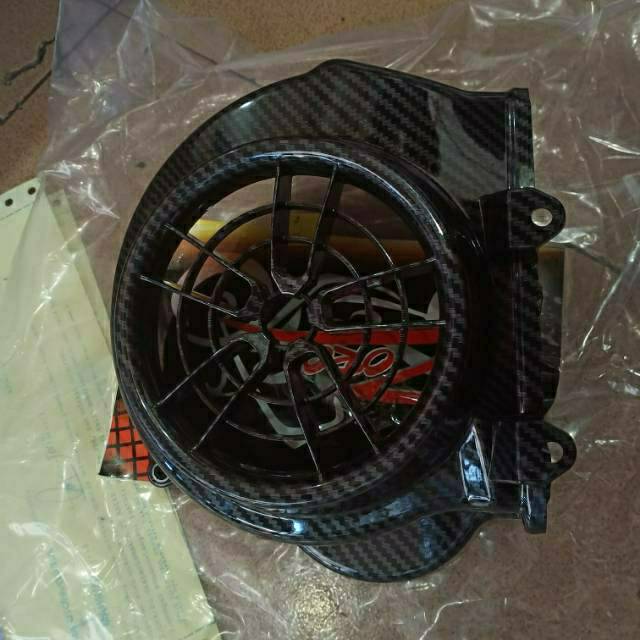 cover kipas beat esp/scoopy esp 2016 warna karbon