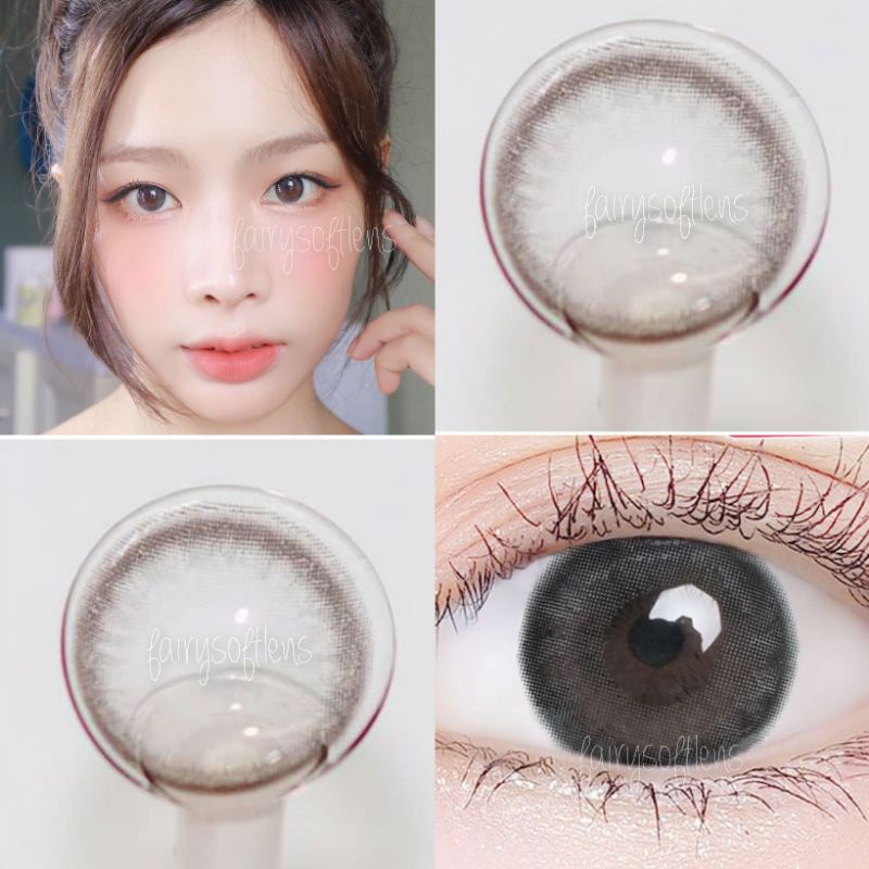 Softlens Kitty Mini kelly grey / KONTAK LENSA