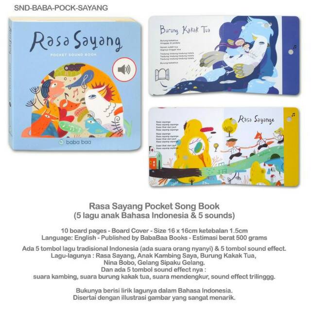 Sound book rasa sayang versi terbaru